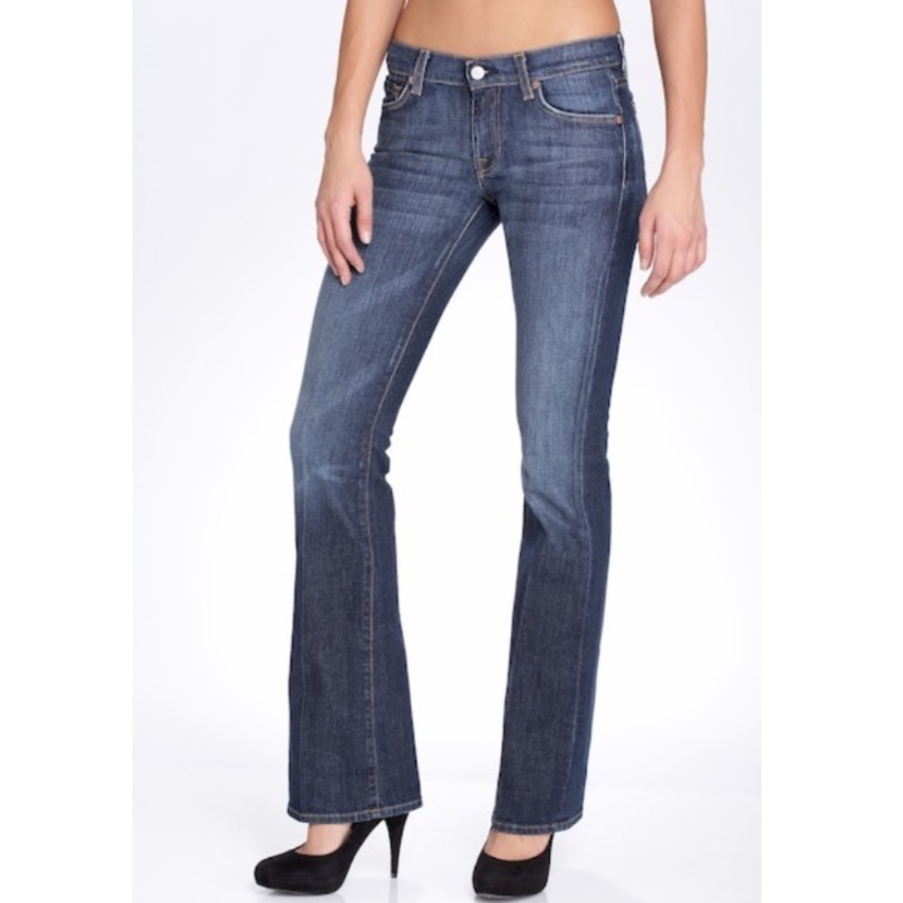 7 For All Mankind SZ 26 Flare Stretch Flare Jeans